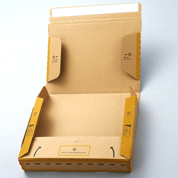 楽天市場】宅急便コンパクト専用ダンボール2個セット 箱型/薄型  