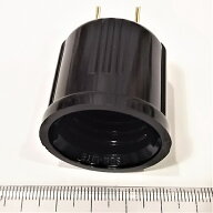 E26口金電球ソケットACコンセントアダプタ　照明器具　黒