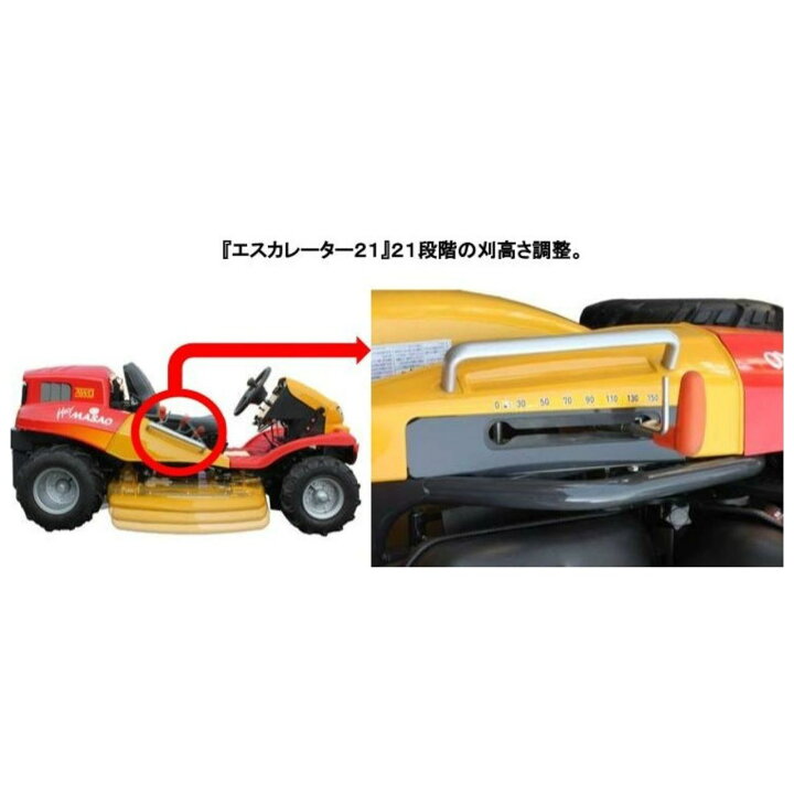 楽天市場】乗用草刈機 草刈機MASAO 【受注生産】 CMX2404S-7 筑水 