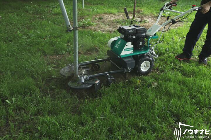 楽天市場】クワガタモア オーレック KU350 幹周草刈機 草刈機 自走式 