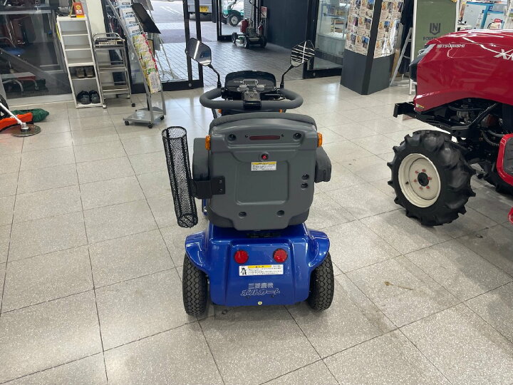 楽天市場】【販売中】三菱農機 セニアカー SPX-4500 電動式 