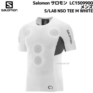 Salomon サロモン　S/LAB NSO TEE M WHITE　メンズ　S/LAB エスラブ　NSO Tシャツ　ホワイト　LC1509900