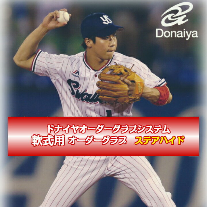 楽天市場】【ドナイヤ】【DONAIYA】軟式オーダー グラブ【ステアハイド 