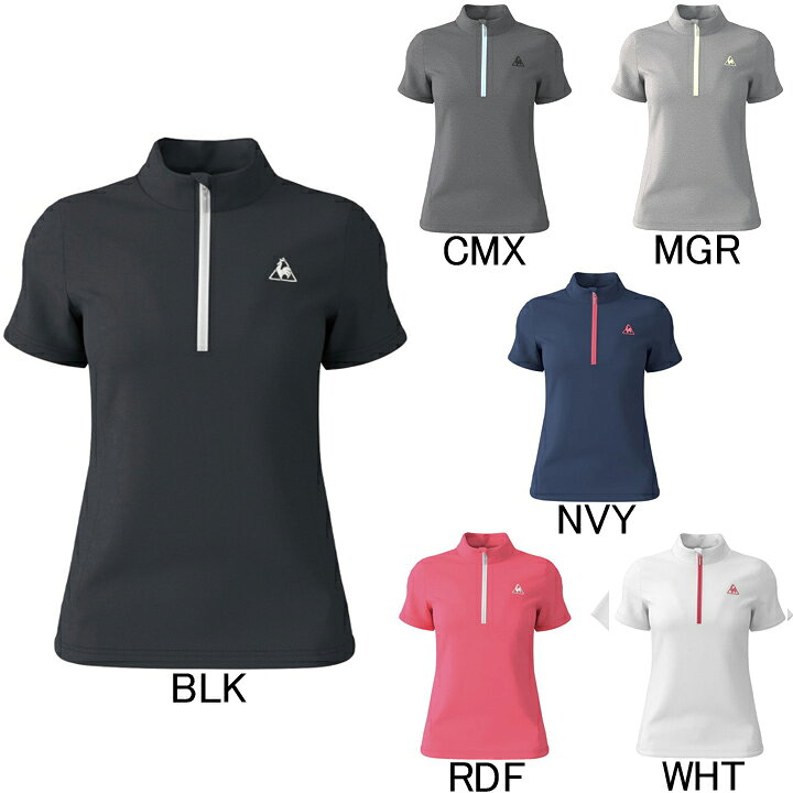 楽天市場】ルコック le coq sportif レディース ハーフジップ半袖 