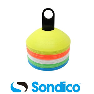 ソンディコ　Sondico　トレーニング スペースマーカー 50個セット　840126　サッカー　フットサル　トレーニングコーン　練習用備品