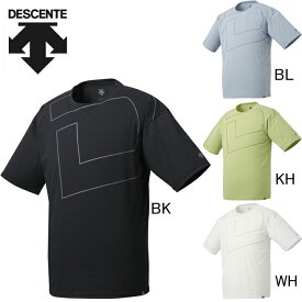 デサント　DESCENTE　DAYS　綿混　半袖Tシャツ　DMMRJA01　プラクティスシャツ　メンズ　セール