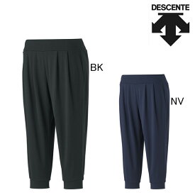 デサント　DESCENTE　レディース　WATER BLOCK　7分丈クロップドパンツ　DMWRJD85　ジャージ　セール　ヨガ　フィットネス　ランニング　トレーニング