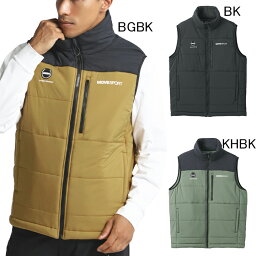 デサント Move Sport AERO CAPSULE 中綿入りスタンドベスト(DMMWJC42)
