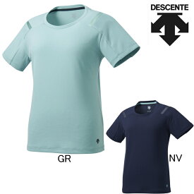デサント　DESCENTE　レディース　クアトロセンサー　半袖Tシャツ　DMWRJA51　プラクティスシャツ　セール