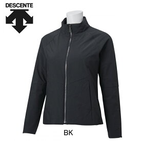 デサント　DESCENTE　レディース　中わたジャケット　DMWSJC31　BK ブラック　中綿入りウインドブレーカー　セール