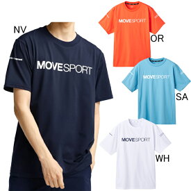 デサント　DESCENTE　Move Sport　S.F.TECH クール 半袖Tシャツ　DMMVJA50　メンズ　プラクティスシャツ　トレーニング　MVSP.