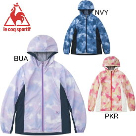 ルコックスポルティフ　le coq sportif　レディース　フード付き ウインドブレーカー ジャケット　QMWQJF21　裏地：メッシュ起毛　セール　秋冬モデル