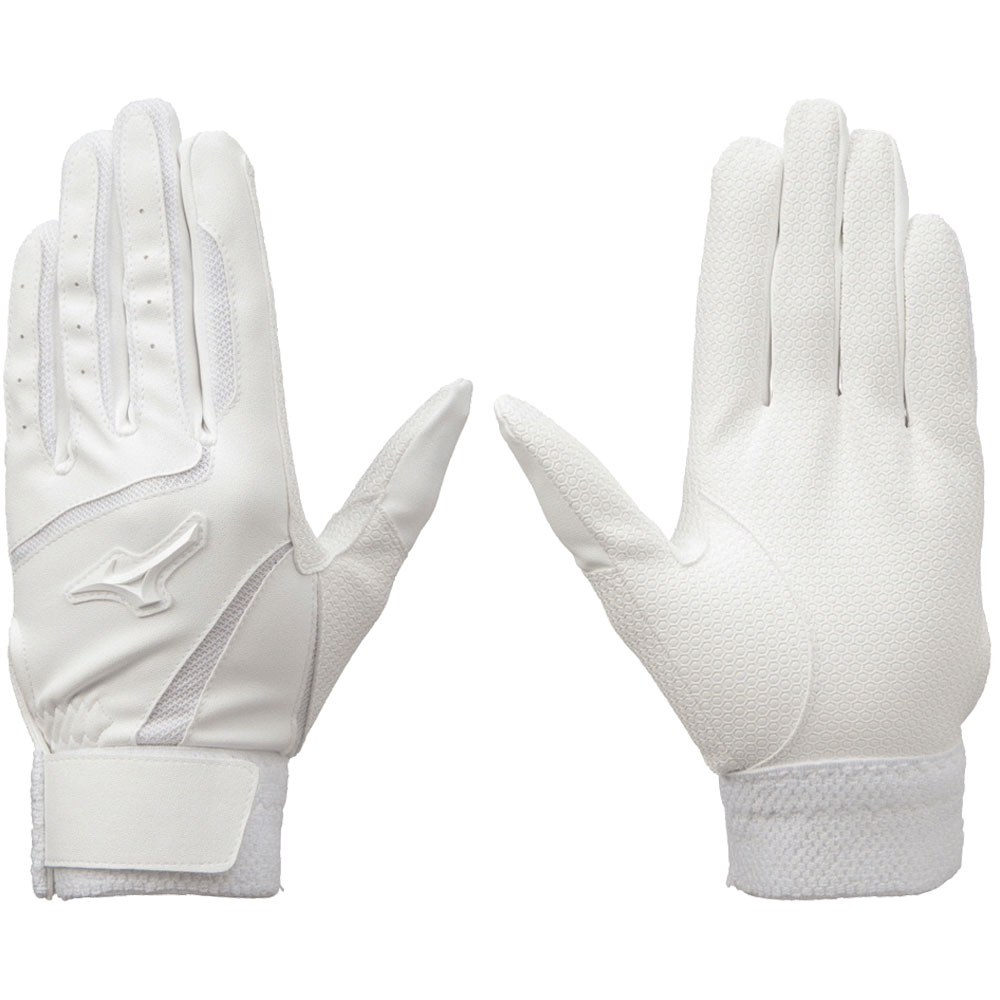 数量限定高校野球対応バッティング手袋 新商品 新型 Mizuno ミズノ バッティング手袋 評判 高校野球ルール対応モデル 1ejeh021 両手用