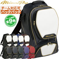 野球 リュック 大人 ミズノプロ バックパック 大容量 大型 リュックサック デイパック バッグ 約40L 再帰…