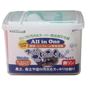 ユニックス 野球・ユニフォーム専用洗剤 スーパーせんたくん 1kg bx84-43