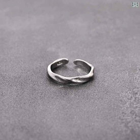 ピンキーリング モンド スターリングシルバー ファッション おしゃれ 可愛い 綺麗 小指 人差し指 個性 色褪せにくい 男性用