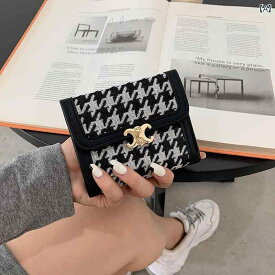 多機能バッグ ファッション 女性 男性 カジュアル おしゃれ 綺麗 可愛い カードケース レトロ ホルダー キャンバス スモール ウォレット レディース 三つ折り