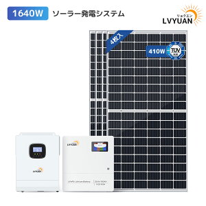 LVYUAN(NG) 25.6V 100AH LiFePO4 _S`ECIobe[ ƒp~dr +3000WnCubhCo[^[+ 1640W\[[dVXe yGlM[ 2.56kWh~d/ 6.56kWhd nCu
