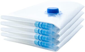 【2点購入で10%割引】【4枚セット 80×100cm 最安値に挑戦中!】圧縮袋 布団圧縮袋 衣類圧縮袋 掃除機対応 防塵防湿 カビ ダニ対策