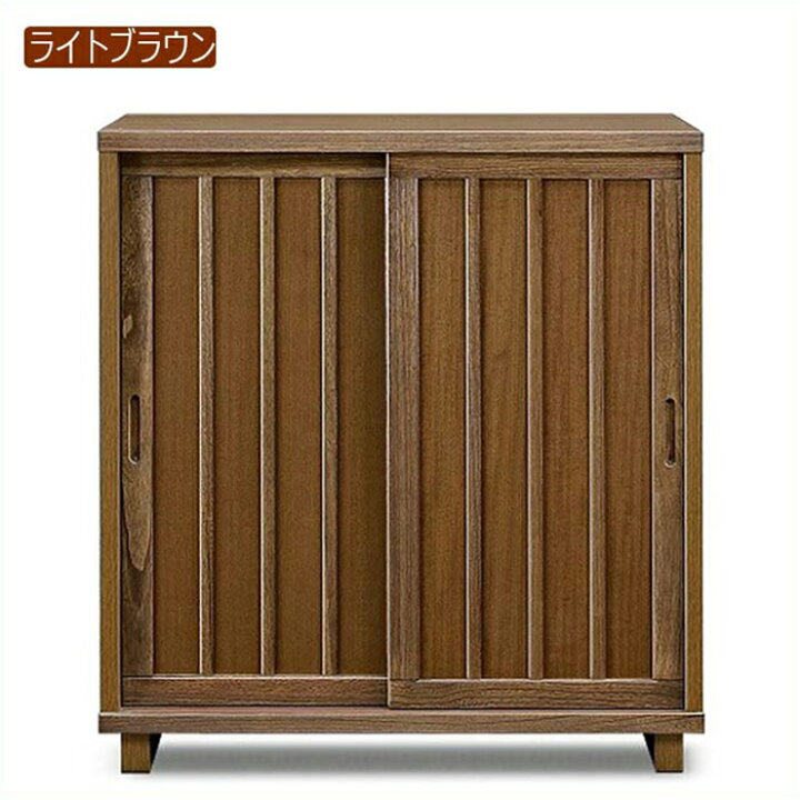 楽天市場】下駄箱 シューズボックス 完成品 和風 引き戸 幅90cm 桐無垢 