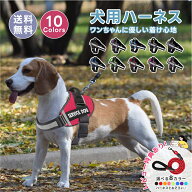 【楽天スーパーSALE 半額！】【名入れ可】レビュー特典あり★ 犬 ハーネス 名前 胴輪 単品 名入れ イニシ…
