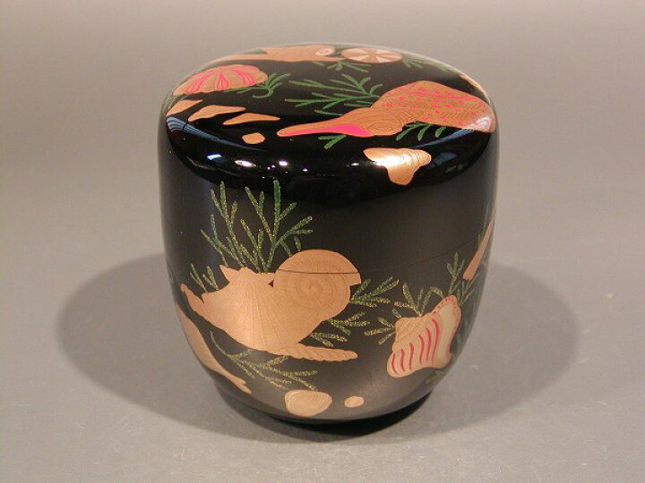 楽天市場】茶道具 大棗海松貝（みるがい）蒔絵 而妙斎好中村宗尹作 