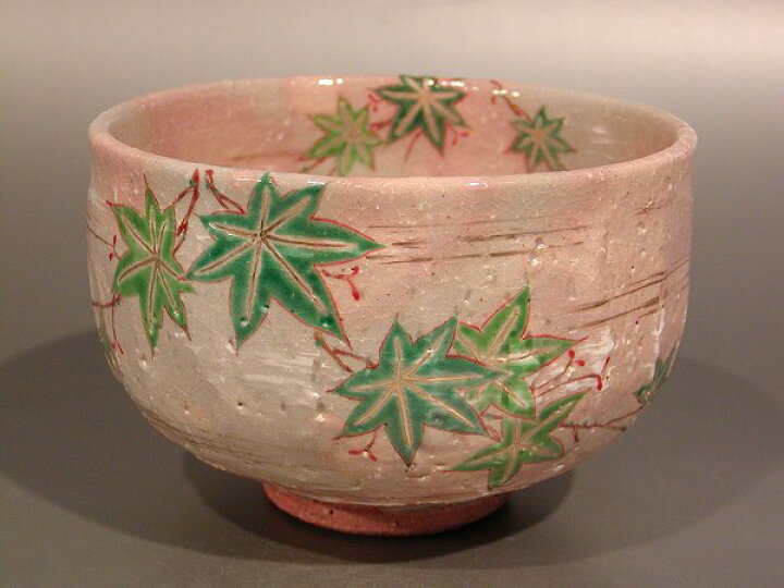 楽天市場】茶道具 抹茶茶碗乾山写 青楓絵京焼 中村秋峰作 : 佐藤大観堂