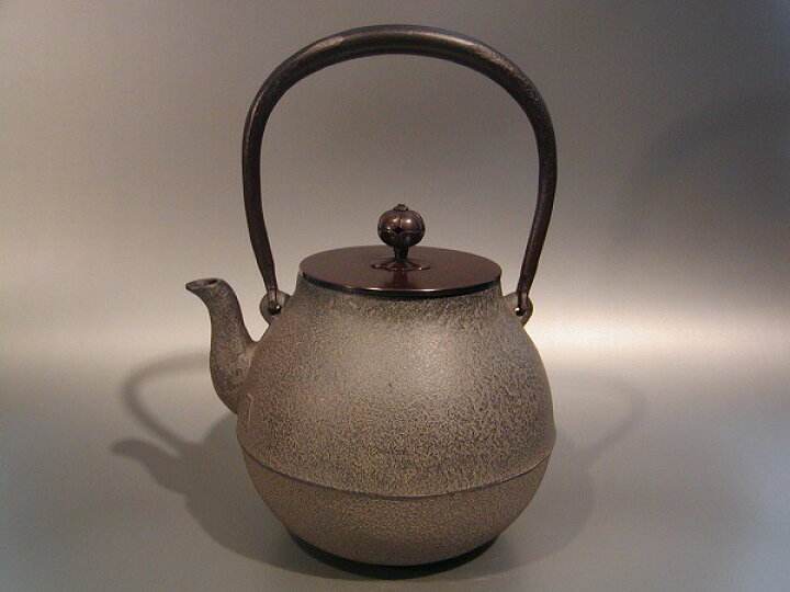 楽天市場】茶器・茶道具鉄瓶 鶴首（つるくび）日本工芸会 正会員 菊地 
