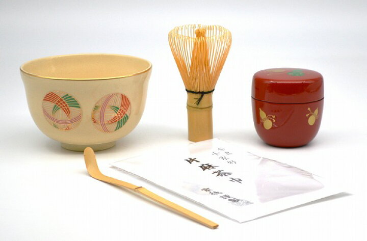 楽天市場】茶道具・茶器茶道 お稽古 基本5点セットマリ 収納箱付（紙箱 