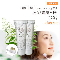★★エントリーで最大100％ポイントバック！9/30まで★★ AGP歯みがき粉120g センシンレン 2個セット