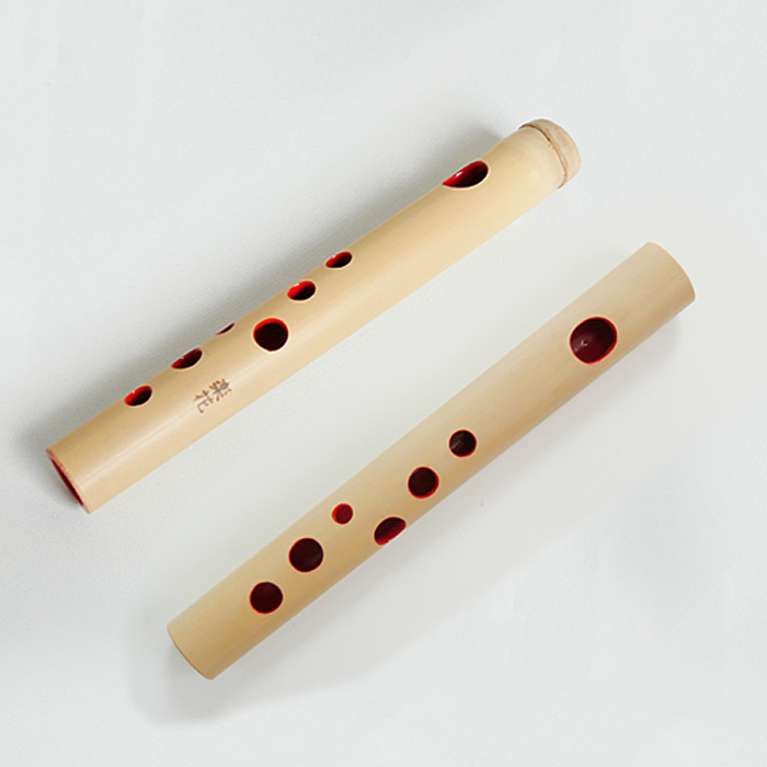 篠笛楽花 ミニチュア篠笛 ＣＵＴＥ 長さ約16cm 和楽器 日本文化 習い事 高品質 プロ