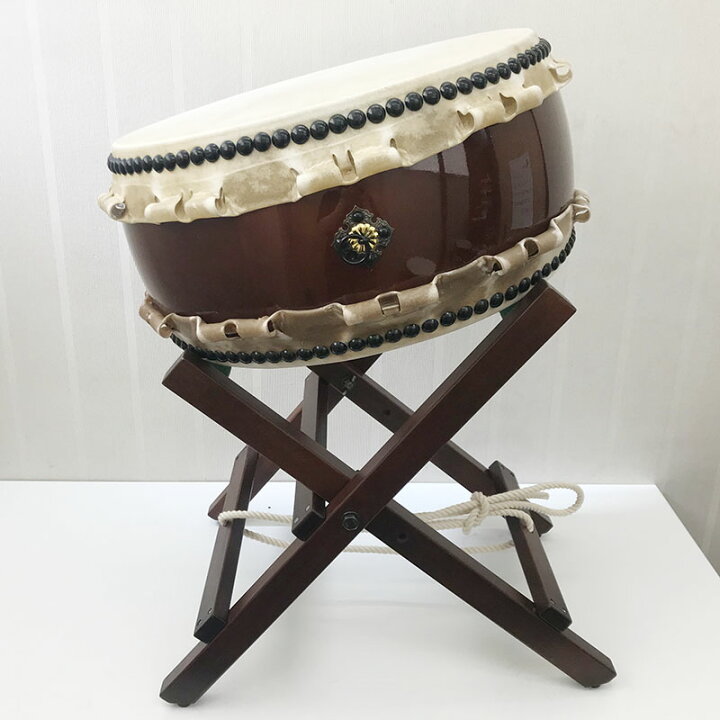 楽天市場】平胴太鼓 平太鼓 1尺6寸（鼓面:48cm） +X台 : 和楽器総合 