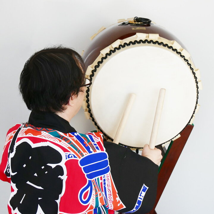楽天市場】長胴太鼓 1尺4寸（鼓面:42cm） 集成胴 眞 : 和楽器総合販売 