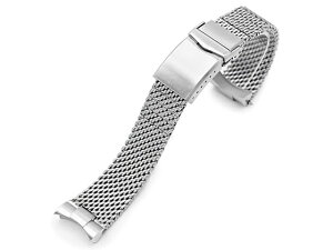 22mm MiLTAT Massy ���b�V���o���h �X�e�����X�X�`�[�� �e�[�p�[�h �u���X���b�g �u���b�V���h�V���o�[ V�N���X�v for TUDOR �`���[�_�[ �w���e�[�W �u���b�N�x�C 79220, 79230