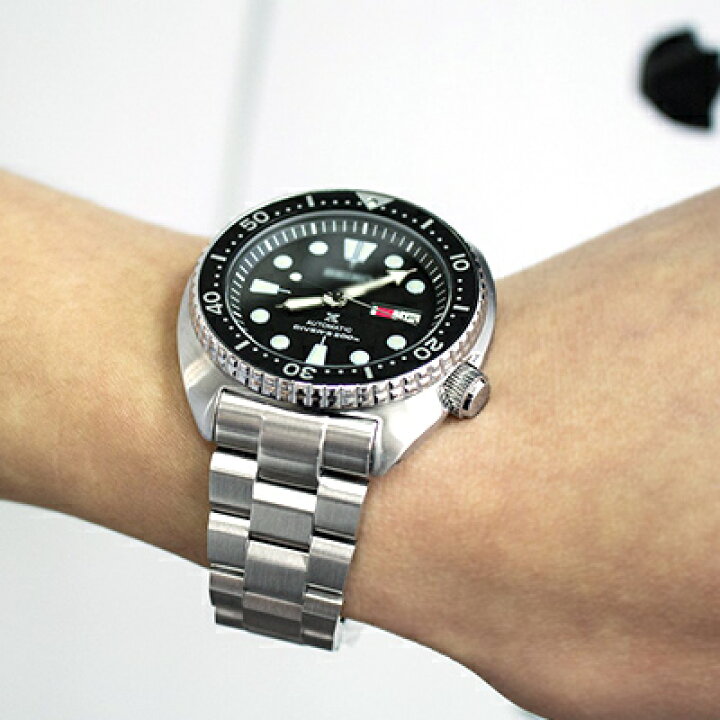 楽天市場】22mm メタル時計バンド ステンレススチール ヘクサッド 