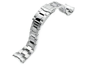 22mm ���^�����v�o���h �X�e�����X�X�`�[�� �I�C�X�^�[ �u���X���b�g �c�[�g�� �T�u�}���[�i�N���X�v for TUDOR �`���[�_�[ �w���e�[�W �u���b�N�x�C 79220, 79230