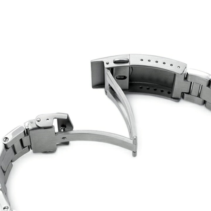 楽天市場】20mm メタル時計バンド ステンレススチール オイスター 