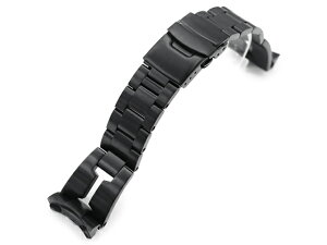 22mm ^voh XeXX`[ RAZOR uXbg PVDubN for ZCR[ _Co[ SKX007, SKX009, SKX011