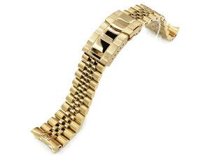 22mm ^voh XeXX`[ Wr[ uXbg IPS[h Tu}[iNXv for ZCR[ _Co[ SKX007, SKX009, SKX011