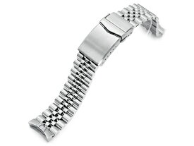 20mm メタル時計バンド ステンレススチール ジュビリー ブレスレット Vクラスプ or セイコー New 5スポーツ 38mm SBSA225, SBSA227, SBSA229, SBSA231, SBSA233, SBSA319, SRPK29, SRPK31, SRPK33, SRPK35, SRPL99