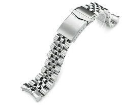 22mm メタル時計バンド ステンレススチール ANGUS ジュビリー ブレスレット Vクラスプ for TUDOR チューダー ヘリテージ ブラックベイ 79220, 79230