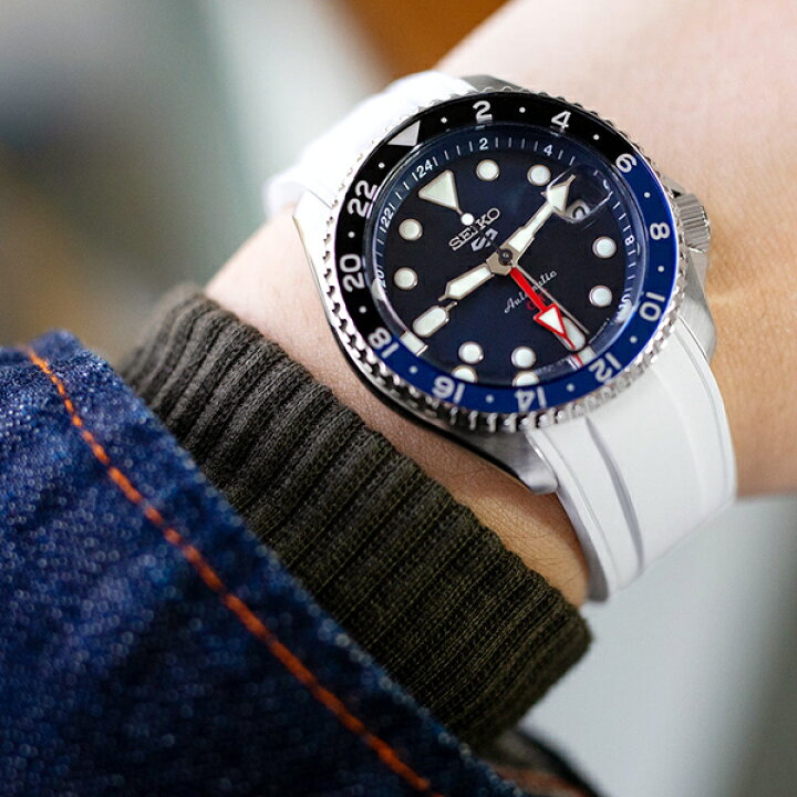 楽天市場】22mm StrapXPro SX1A 時計ベルト バルカナイズド ラバー 