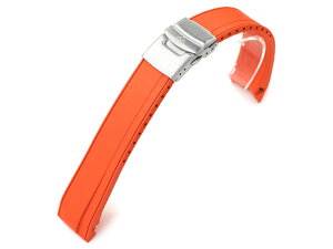 22mm StrapXPro SRX1A ���v�x���g �o���J�i�C�Y�h ���o�[ �I�����W �J�[�u�h�G���h for �Z�C�R�[ �T�����C SBDY007, SBDY009, SBDY011�� / �L���O�T�����C SBDY065, SBDY081, SBDY095��