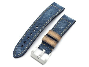 24mm MiLTAT ���v�x���g GUNNY X MT �E�H�b�V���h�f�j�� �u���[ �J�[�L�X�e�b�` �u���b�V���h�o�b�N�� �p�l���C44mm��