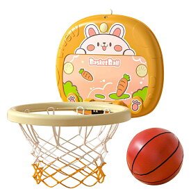 バスバスケットボールフープ バスケットボールお風呂のおもちゃ 高耐久吸盤 バスルーム バスタブ ゲームボール おもちゃセット バスケットボール ポンプ 吸盤 フック付き