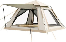 ワンタッチテント テント キャンプテント 2～4人用 5～8人用 キャンプ用品 アウトドア