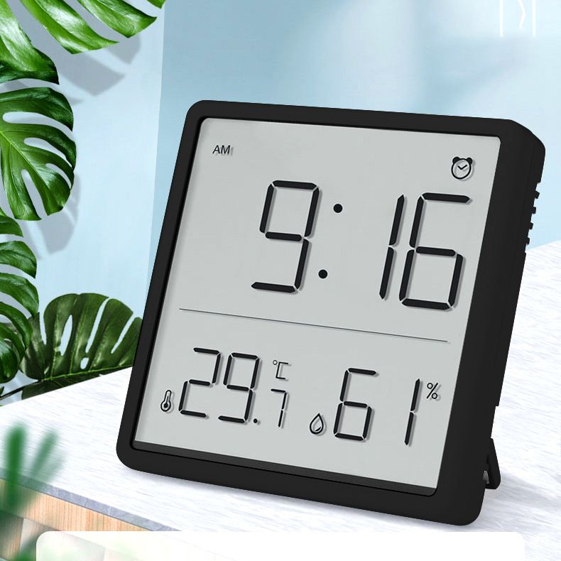 デジタル時計 アラーム 温湿度計 湿度計 温度計 卓上 壁掛け カレンダー