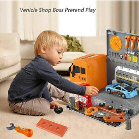車セット DIY おもちゃ 立体パズル 組み立ておもちゃ 想像力創造力を育てる 教育 学習 子供玩具 ねじねじ 36ピース