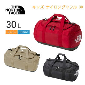 【2026春夏NEW】ザ・ノース・フェイス リュックサック キッズ ナイロンダッフル30 NMJ72353 THE NORTH FACE K Nylon Duffel 30Lキッズ ジュニア 子供 小学生 ボストンバッグ リュックサック アウトドア キャンプ 旅行 林間学校 大容量 柄 ラッピング可 ギフト 正規品