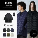 【公式】TAION（タイオン） ベーシック ハンテン ダウンカーディガン ユニセックス(TAION-101HT)